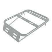 AMLESO Motorcycle Rear Luggage Rack Electric Bike Cargo Rack Easy Installation Mounting Bracket Motorcycle Rear Carrier White